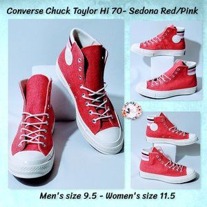 🆕Converse Chuck Taylor 70 high Sedona Red NIB